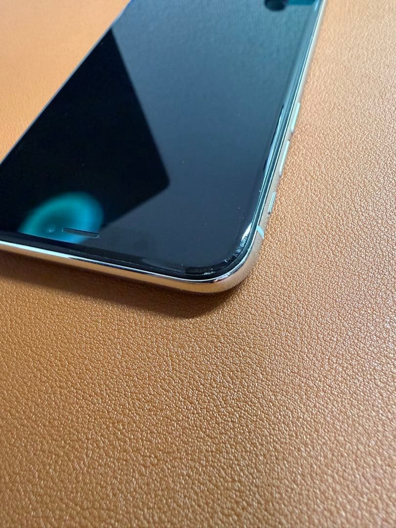 iPhone X 64GB シルバー SIMロック解除済 バッテリー96%