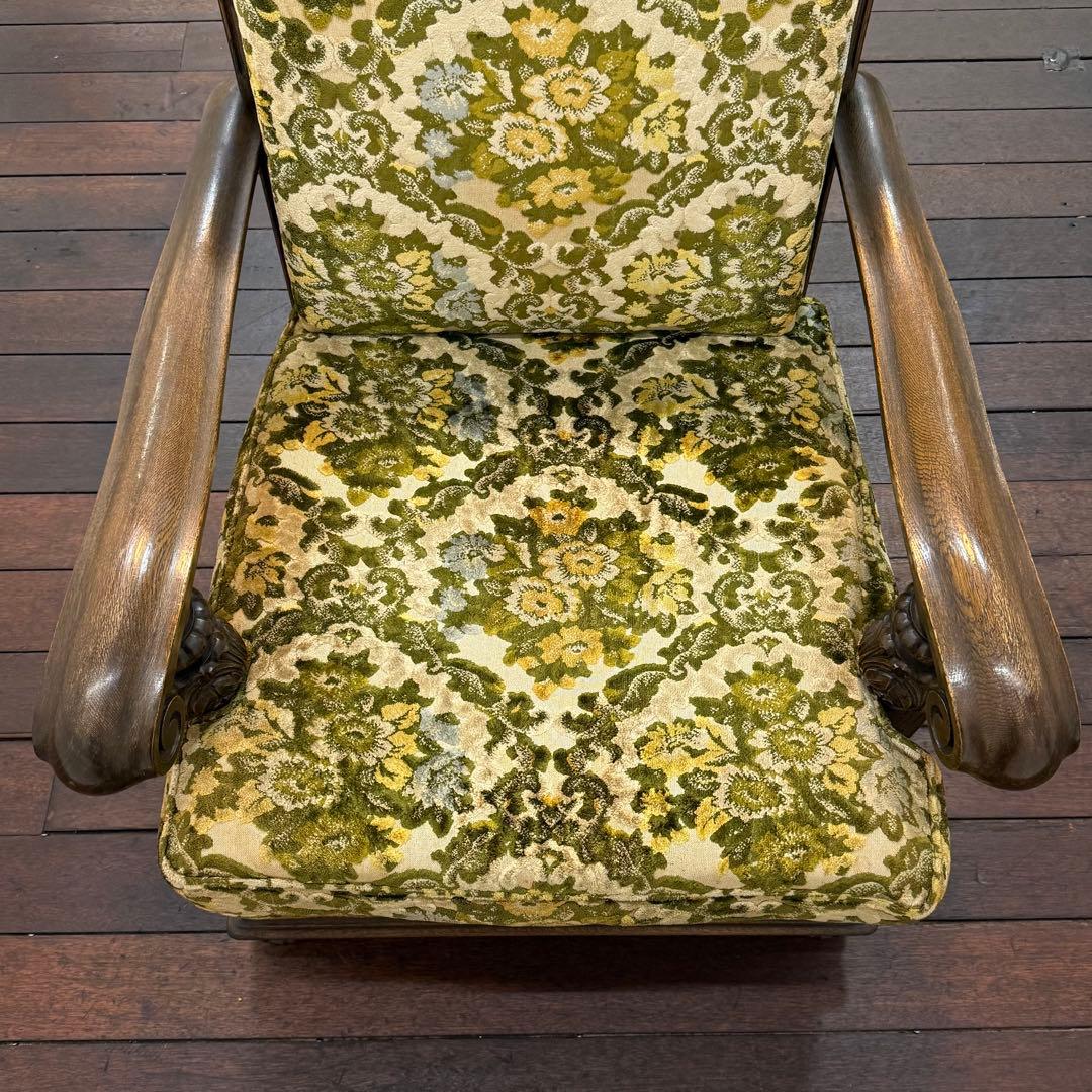 H110K59a 神戸洋家具 永田良介商店 1人掛けソファ