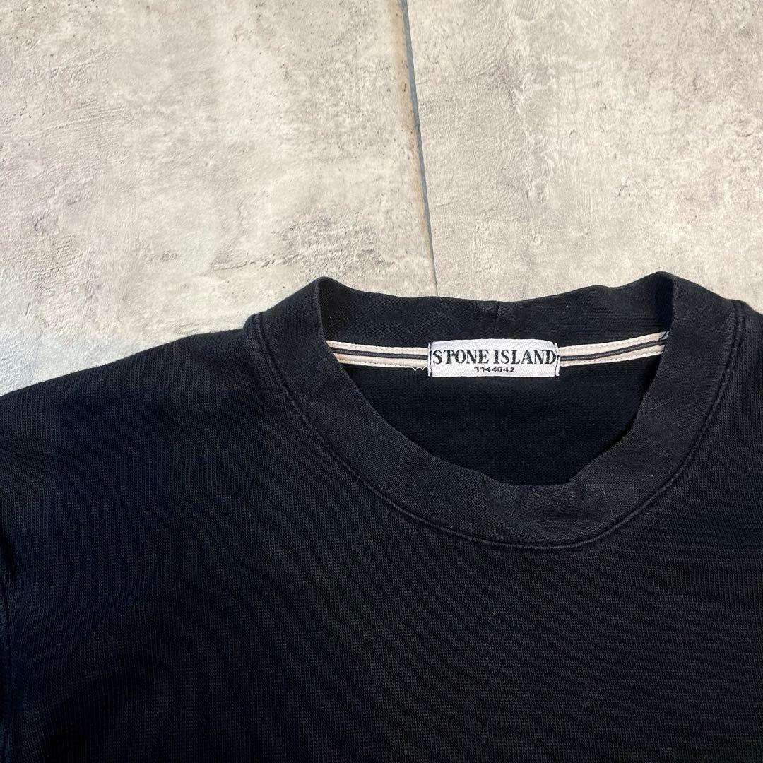 STONE  ストーンアイランド スウェット L ブラック