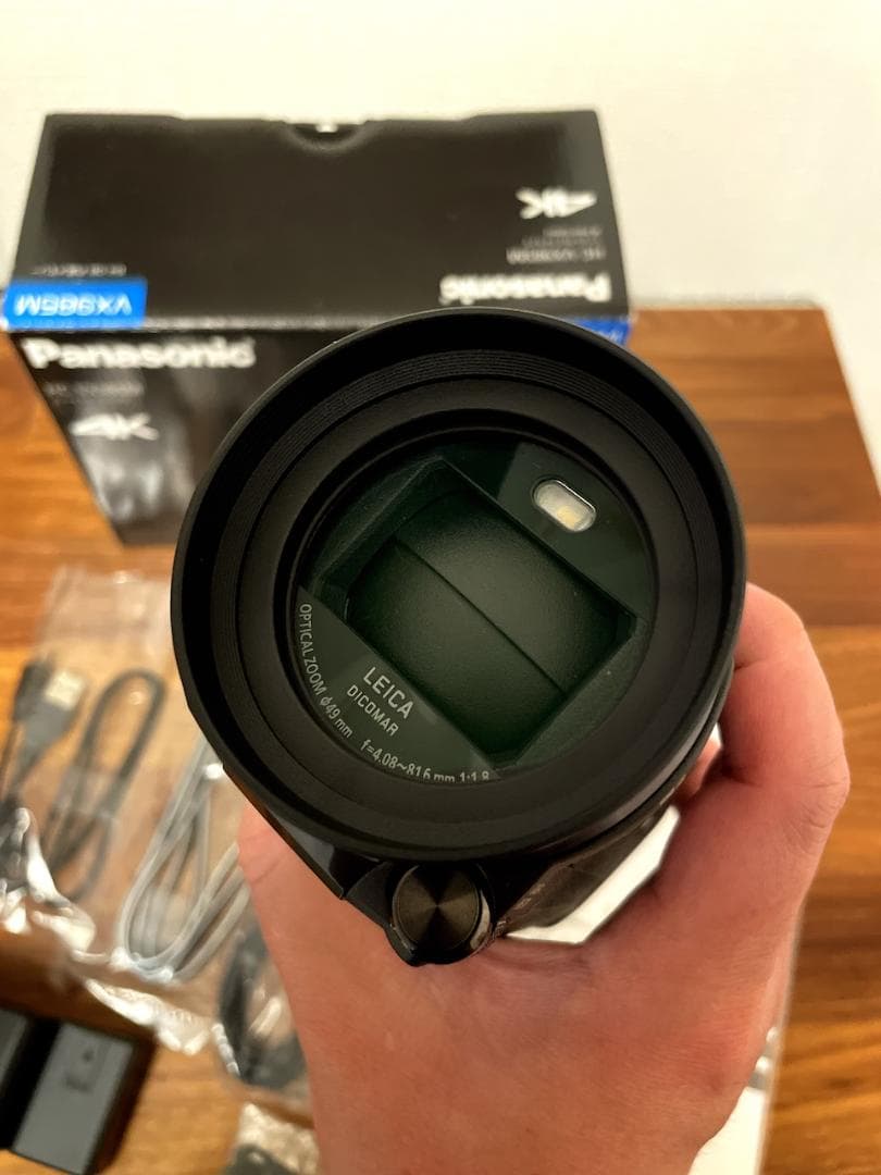 パナソニック HC-VX985M-K ブラック 64GB 4K ビデオカメラ