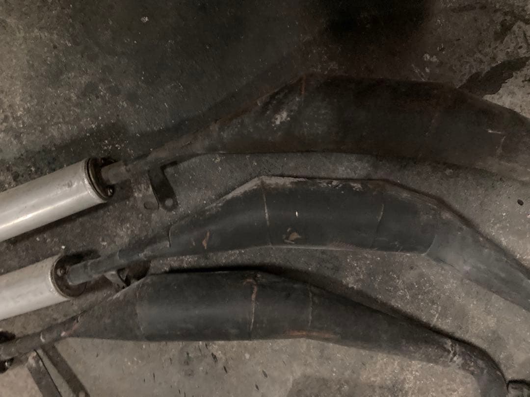 KHSS400マフラー　3本チャンバー　コメントうる覚え　ルーニー？