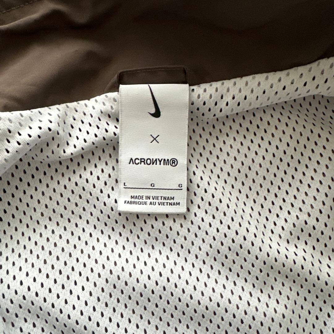 NIKE × ACRONYM　WOVEN JACKET サイズL