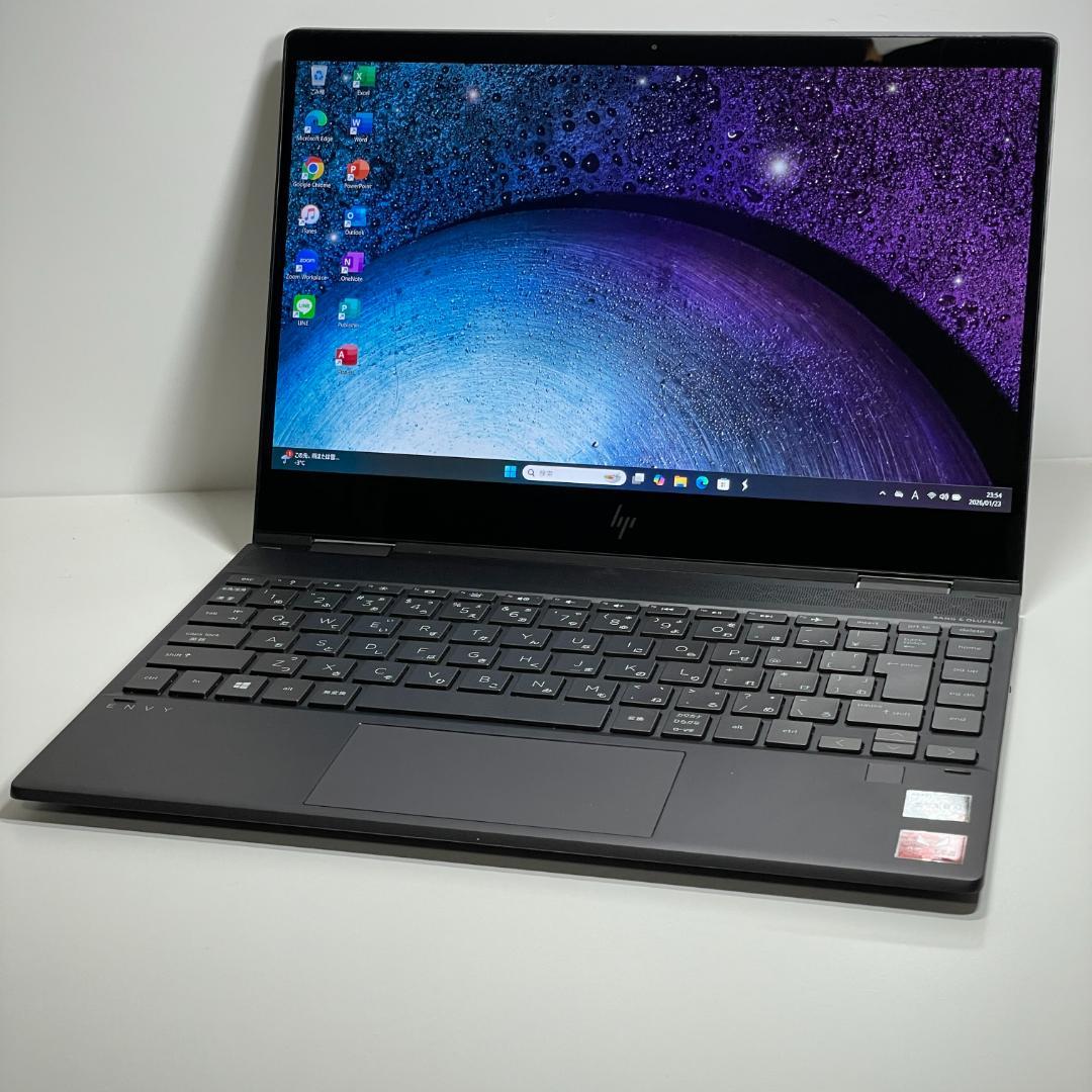 HP ENVY x360 Ryzen5 3500U ノートPC win11 薄型