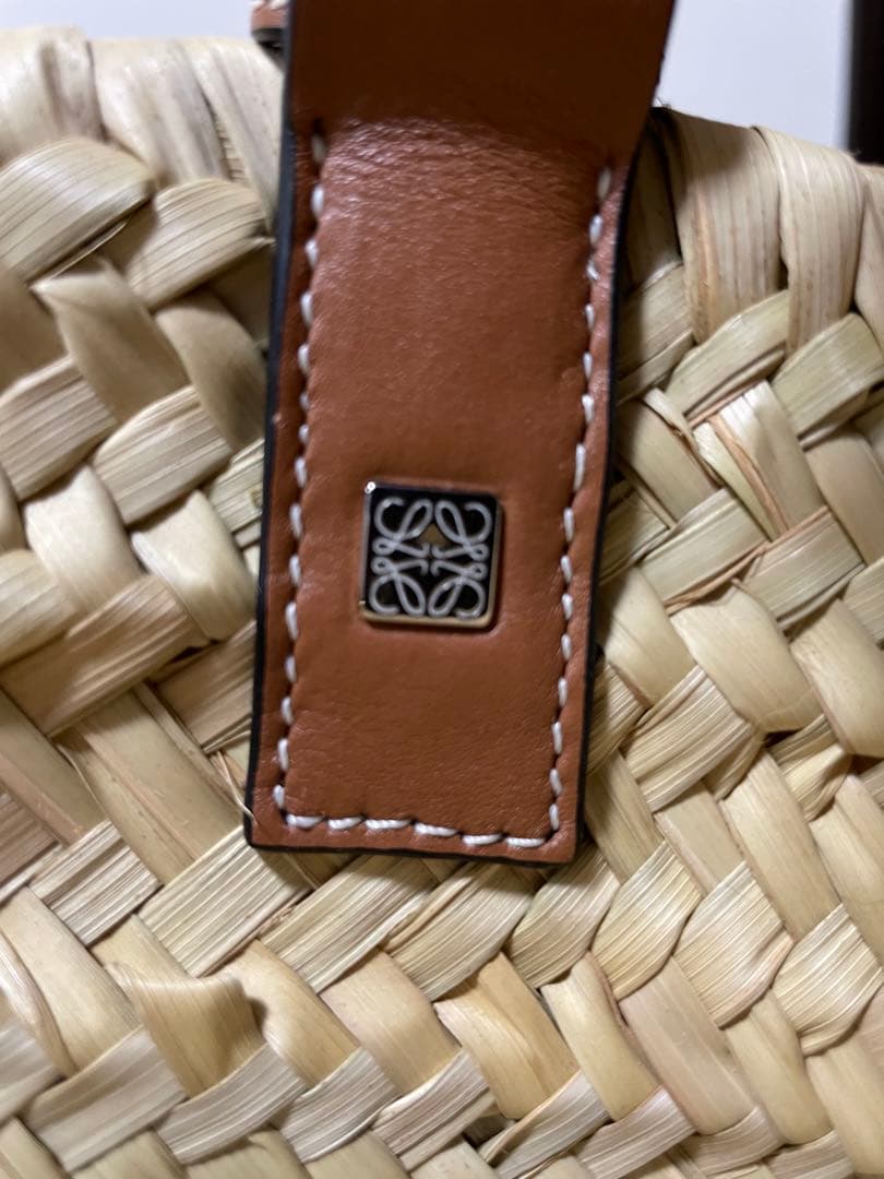 限定カラー　LOEWE ロエベ バスケットバッグ ミディアム かごバッグ　トート