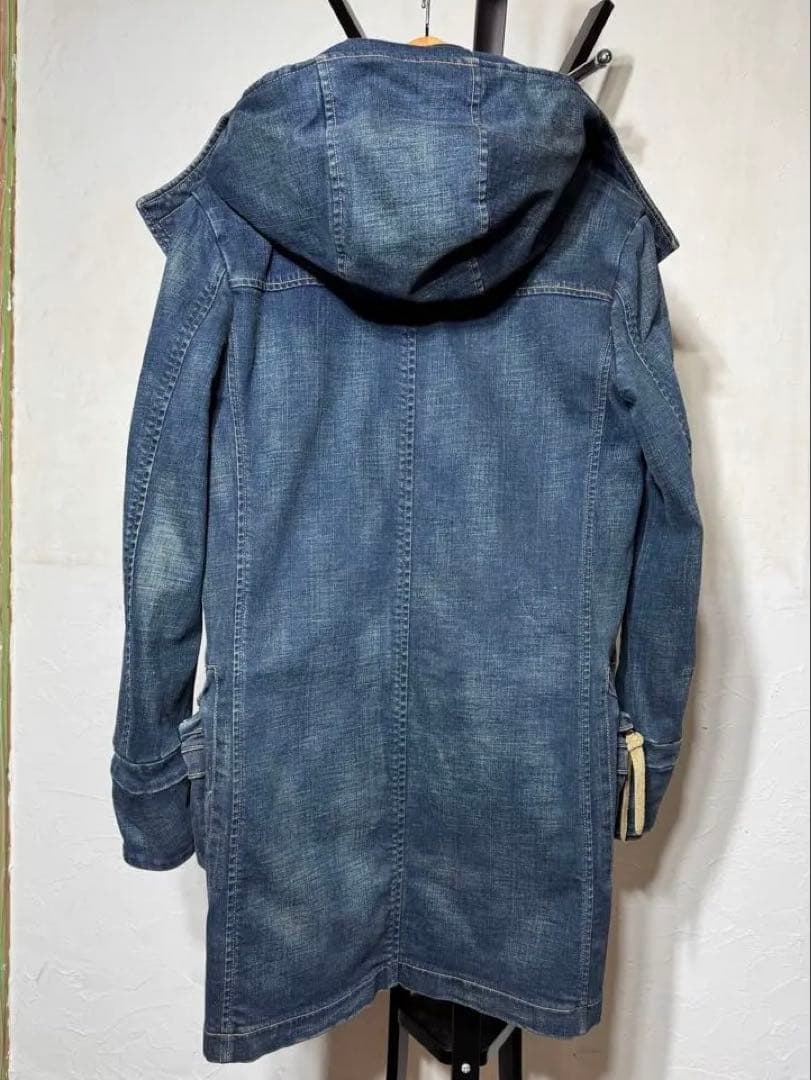 レア 2-tacs porter B印yoshida デニムダッフルコート