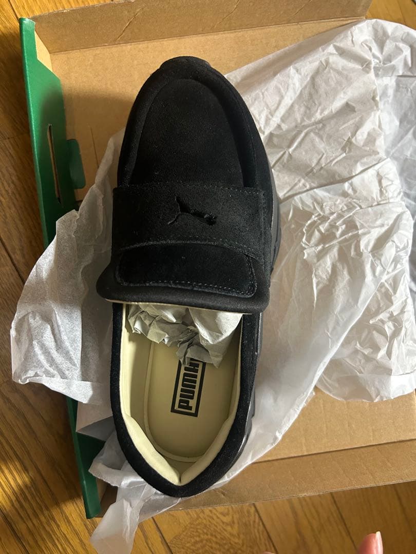 セール✨PUMA プーマ ウィメンズ ローファー スウェード 22cm