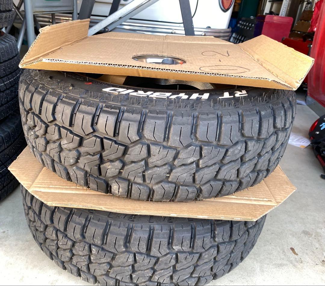 MONSTA 165/65R14 オフロードタイヤ ホイールセット① 2本セット