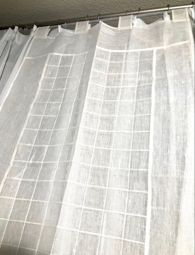 未使用　職人ポジャギ韓国148P特大158x78cm暖簾　モシ野麻伽耶伝統工芸