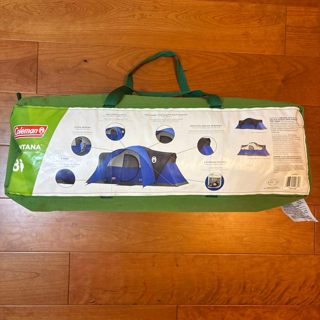 Coleman Montana 8人用テント ブルー