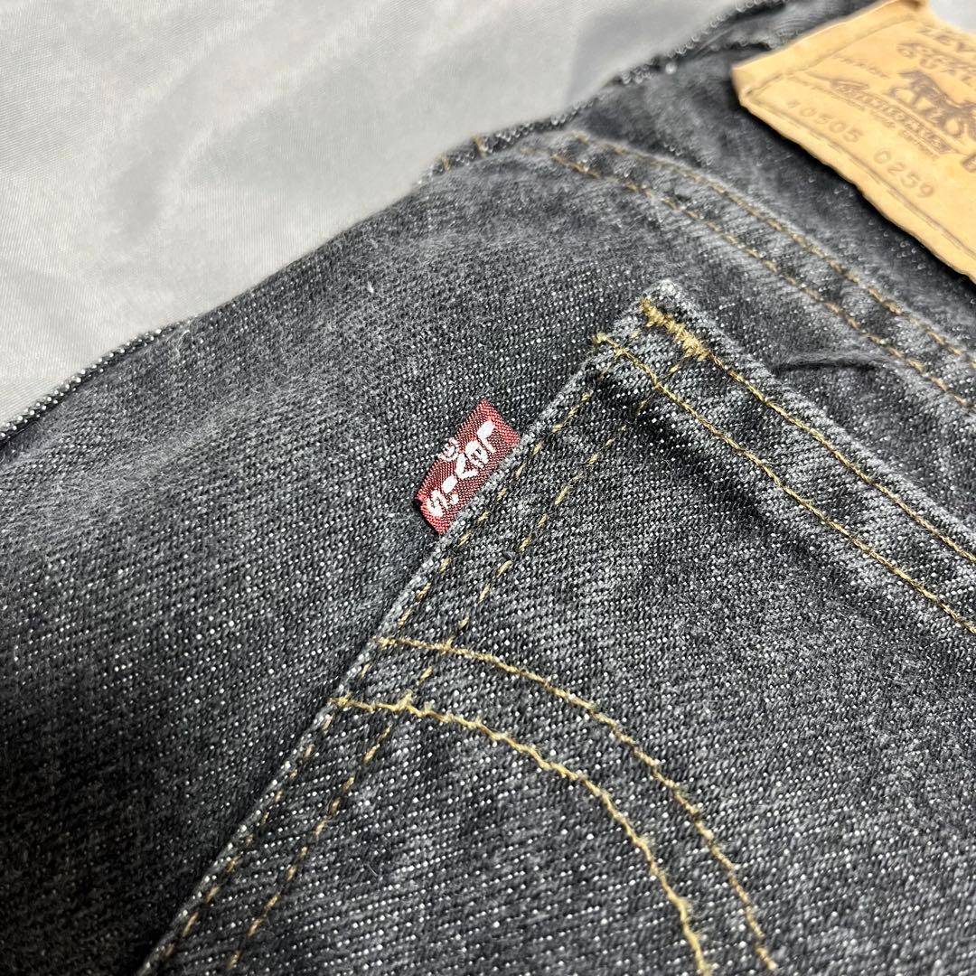 90s Levi's 505 USA製 ブラックデニム