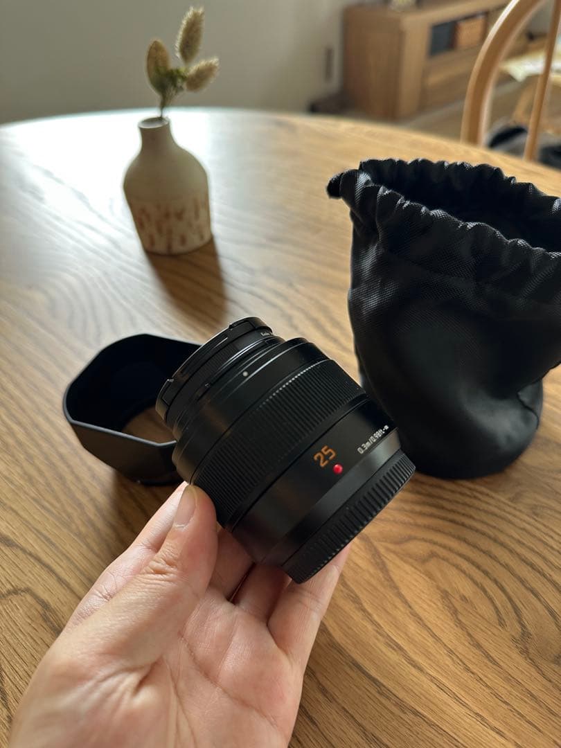 【美品】Panasonic LEICA 25mm単焦点レンズ