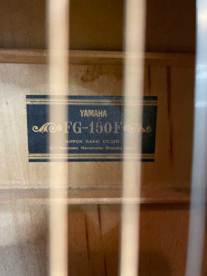 YAMAHA 黒ラベル　ヤマハ　FG-150F