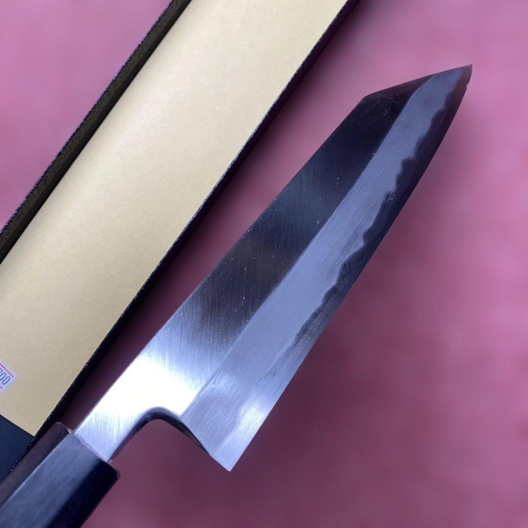 青二鋼　切付型特製万能和包丁　195㎜ 6.5寸