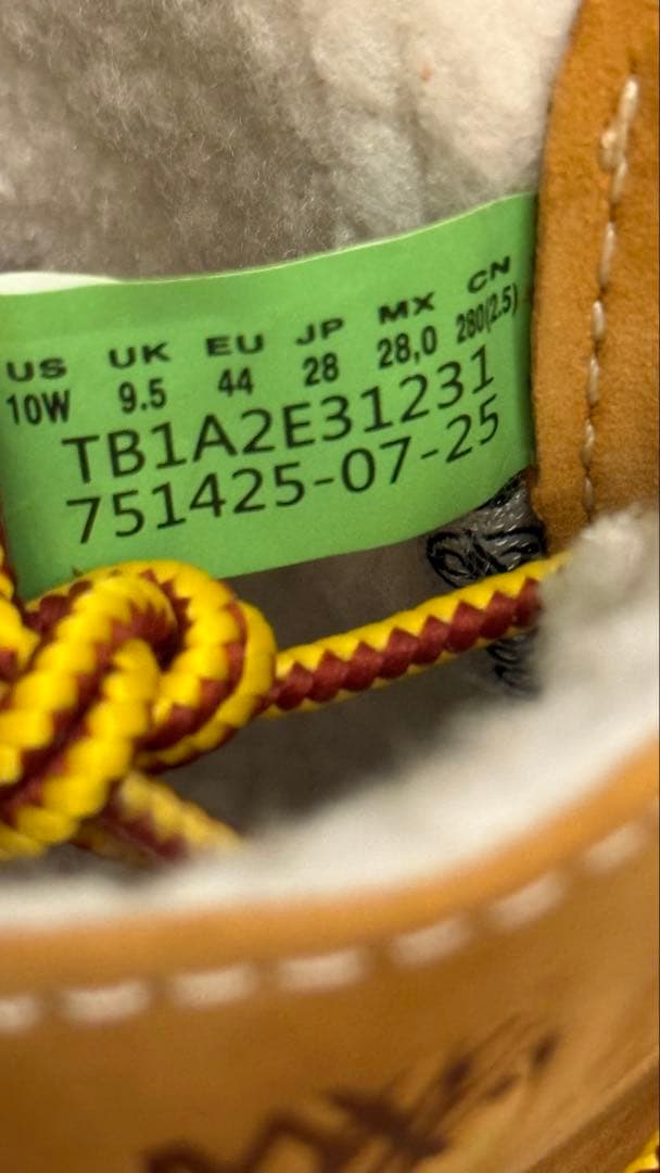 マ*ン様 Timberland Premium 6インチ防水ブーツ 10W/L