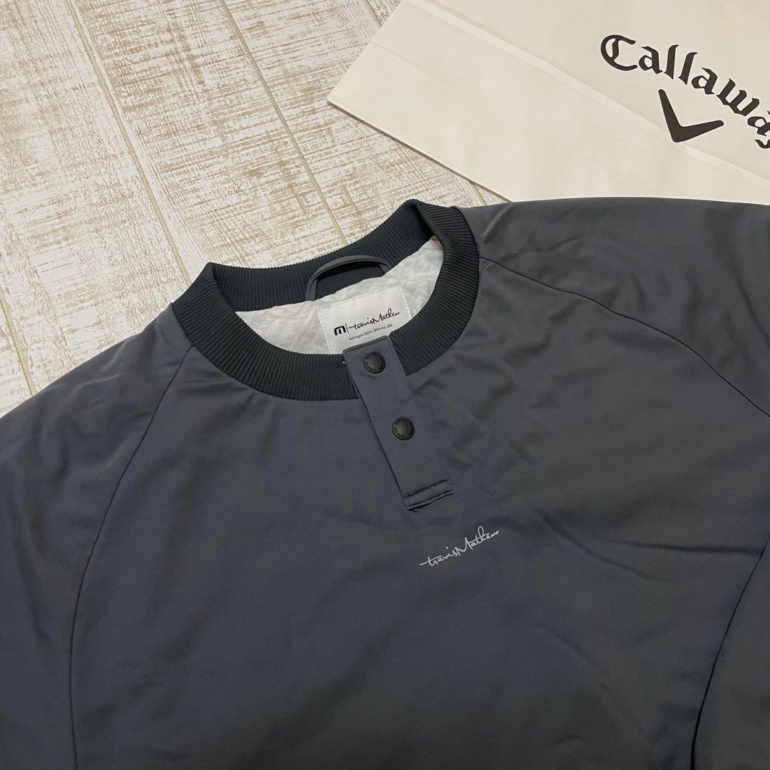 新品 キャロウェイ トラヴィスマシュー ブルゾン 中綿 ダークグレー XLサイズ