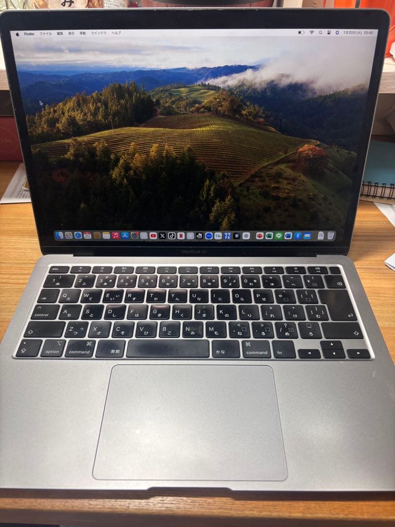 MacBook Air 13インチ スペースグレー