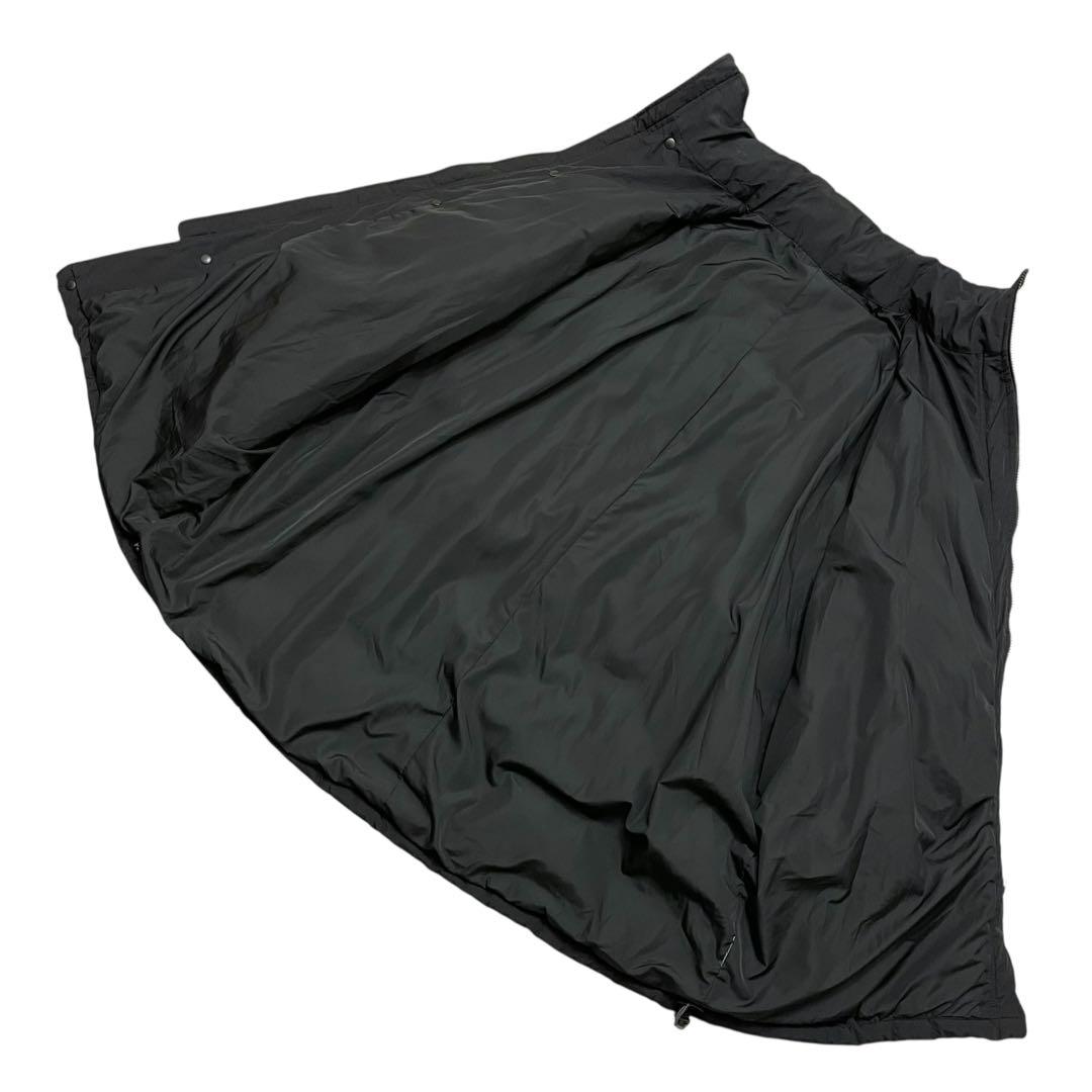 【美品】USED 00s 中綿入り モンスターパーカー ブラック ナイロンJKT
