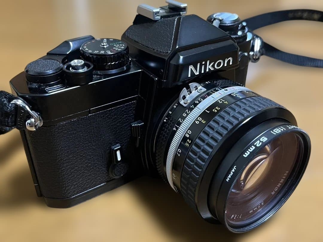 Nikon FE一眼レフカメラ 50mm f/1.4