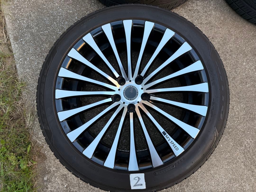 M'z SPEED Julia 666 20インチ +35 245/45R20