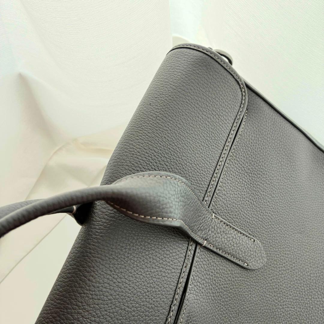 【美品】COACH ビジネスバッグ ブラック レザー