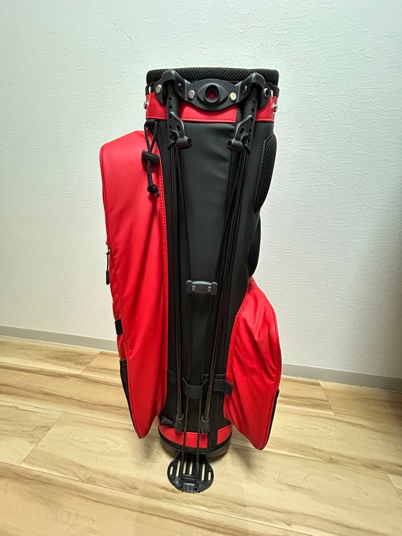 HONMA TW WORLD スタンドバッグ レッド　ウォータープルーフ