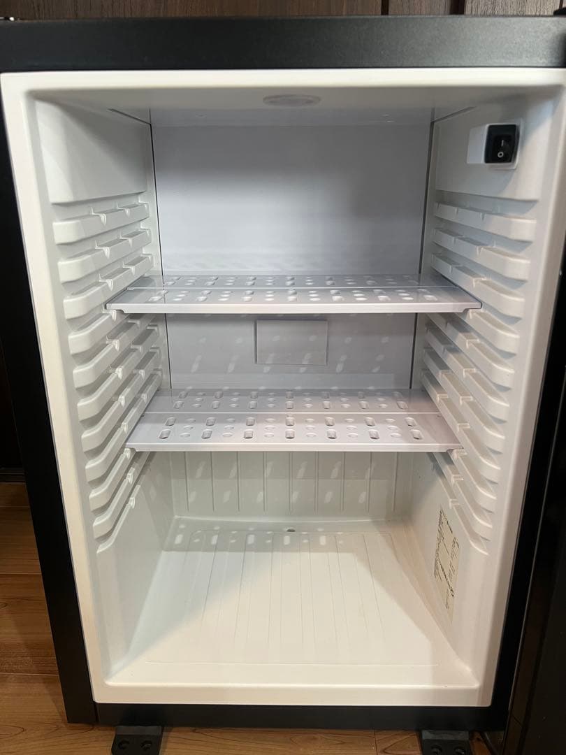 三ツ星貿易 冷蔵庫 ML-40G ブラック