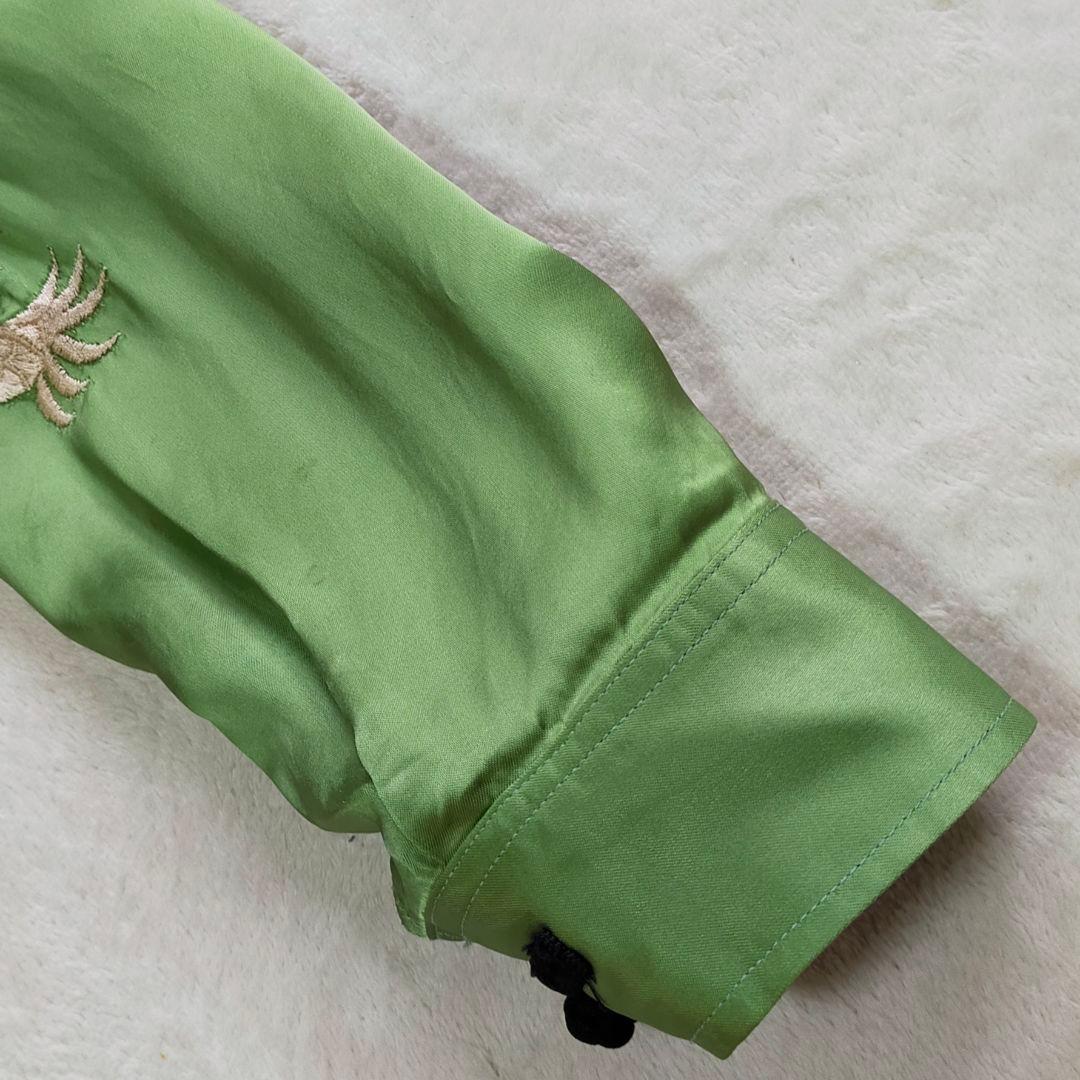 BEAMSBOY×東洋　龍刺繍　スカチャイナジャケット　チャイナシャツ