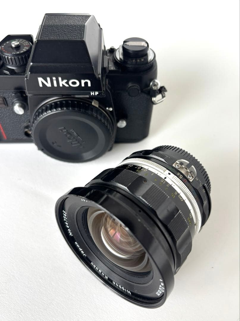 F3HP & Nikkor-UD Auto 20mm f/3.5 レンズ付