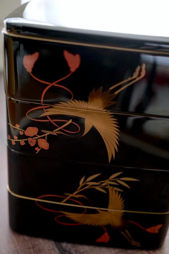 輪島の老舗　慶塚作　四段重箱