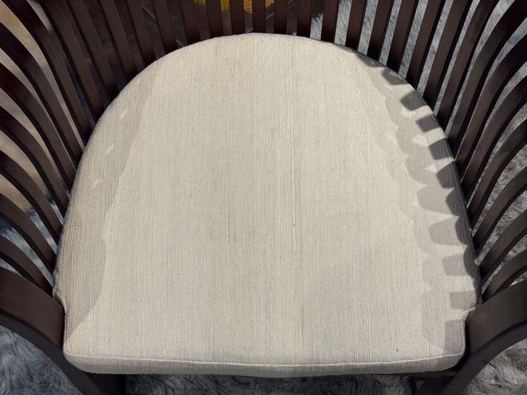 リゾート家具　アームソファ　ダイニングソファ　アンティーク　アジアン　NZ