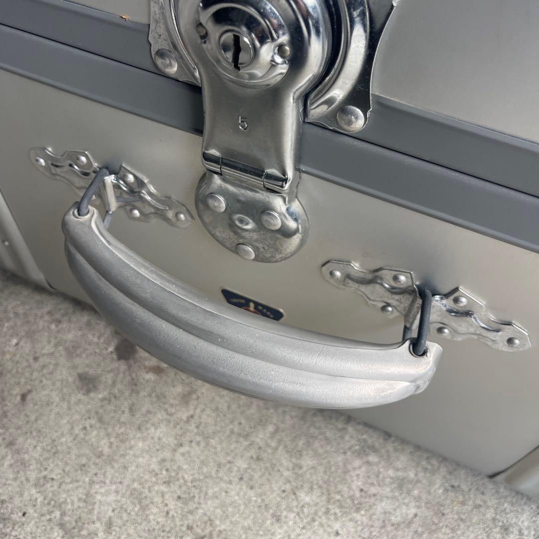 BANKOKU アルミトランクケース　ハンドル付き　三越 日本製