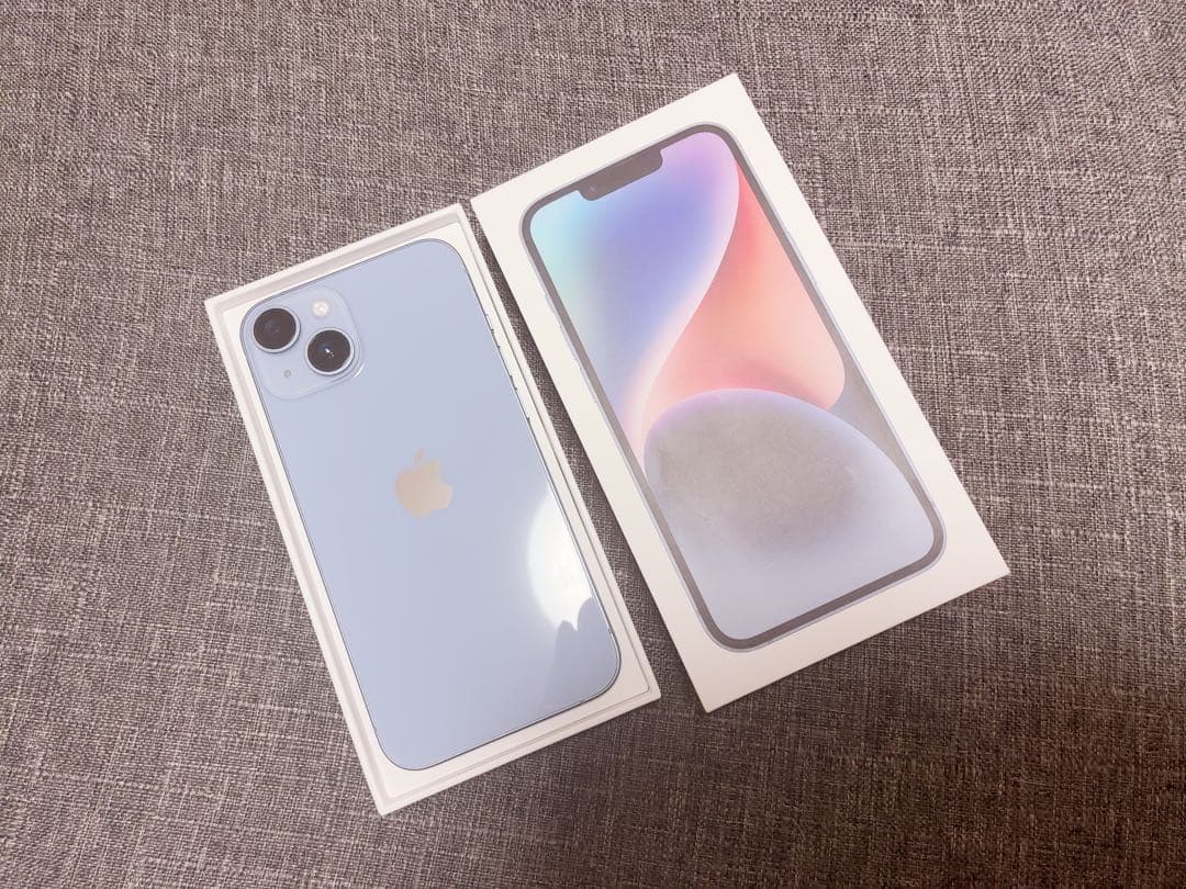 Apple iPhone 14 ブルー