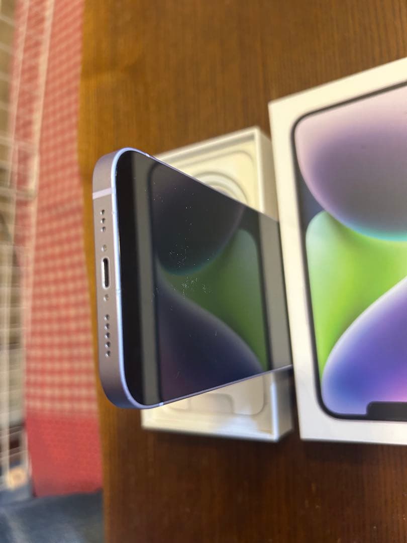 Apple iPhone 14 本体　256GB パープル