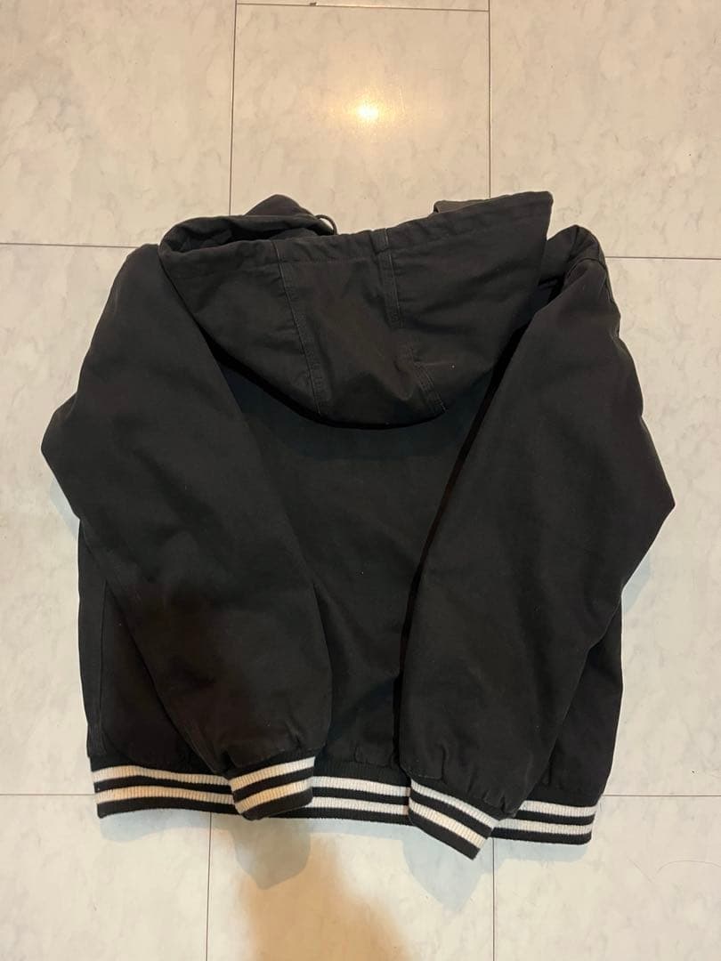 XLARGE フード付きナイロンジャケット XL 黒