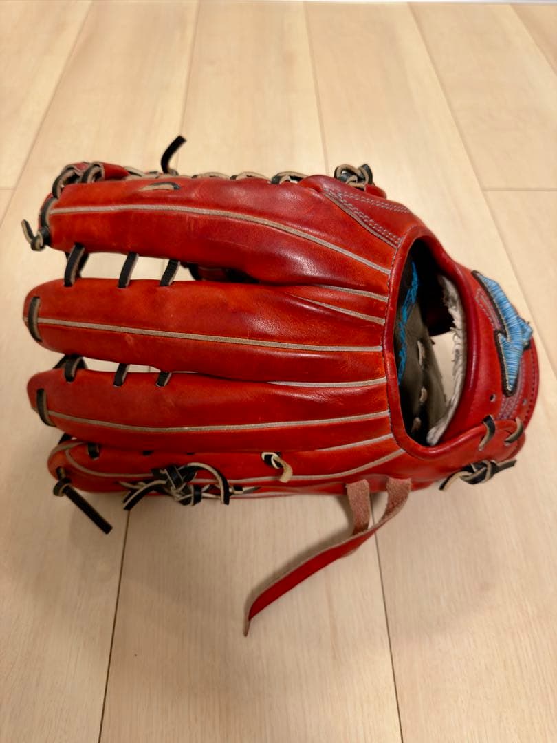 ミズノ グローバルエリート 限定 ダイバーシティブルー 軟式 外野手用 グローブ