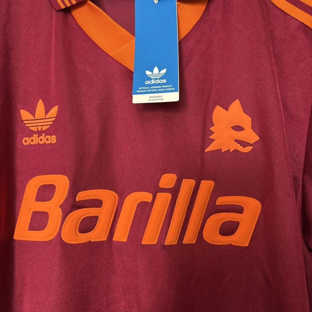 【51-37】アディダスASローマ　プリンバック1993ユニフォーム　新品