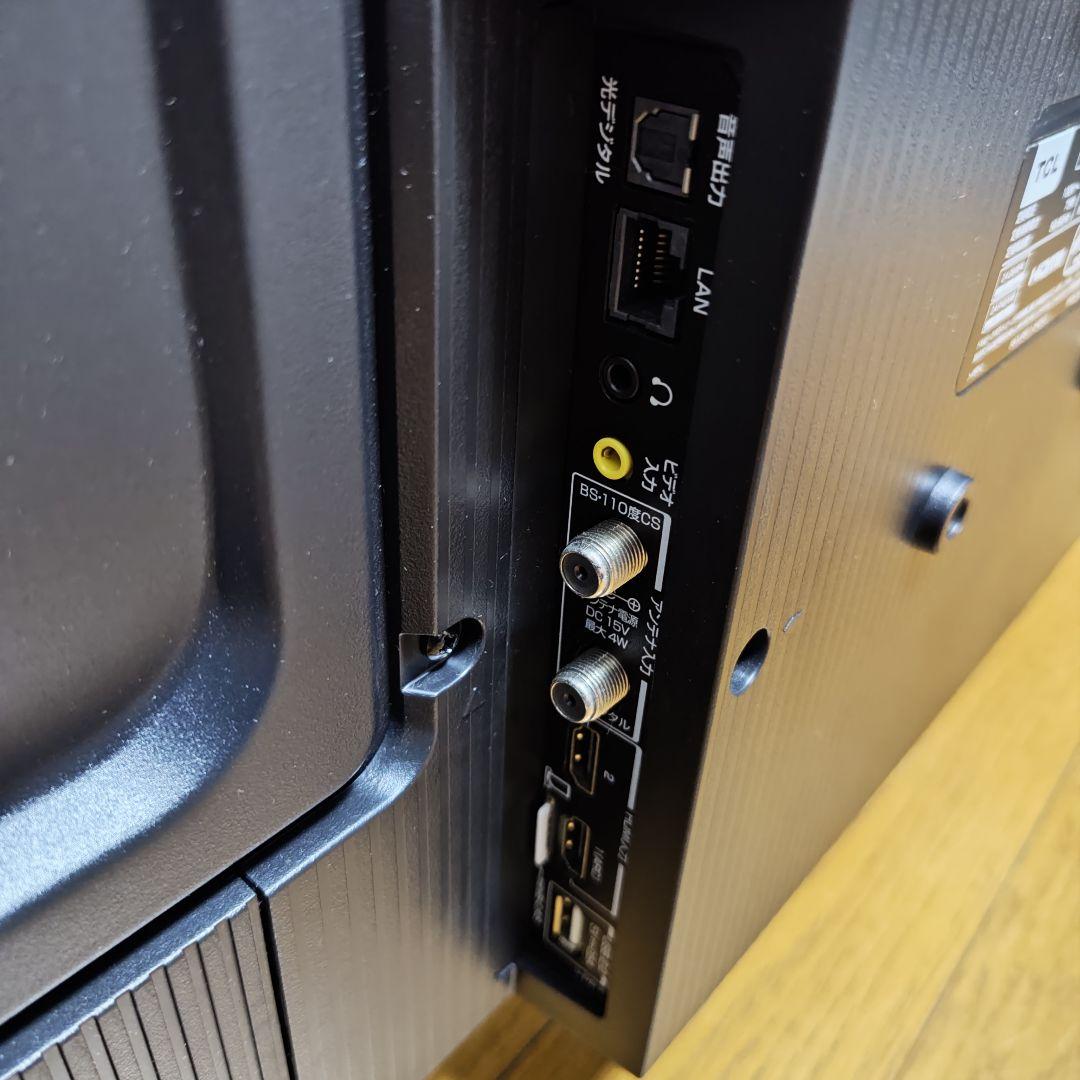 【美品】TCL 40型　GoogleTV 40L5AG　スマートTV 付属品完備