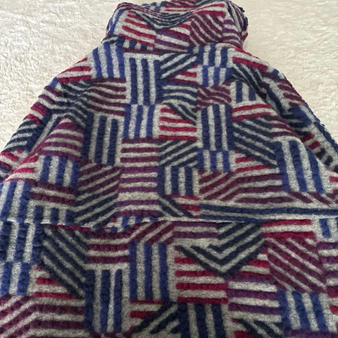 美品 近年✨イタリア製 コイビトミサキ 立体デザイン ウール ロング コート