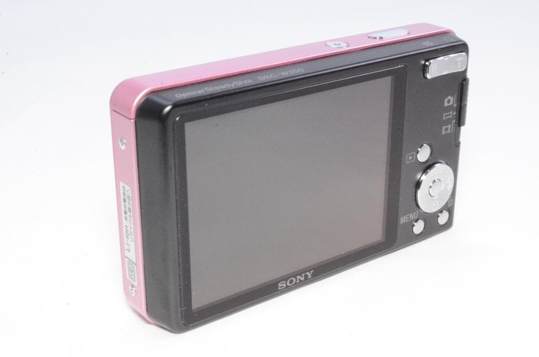 【美品・スマホ転送OK】SONY Cyber-shot DSC-W350 ピンク