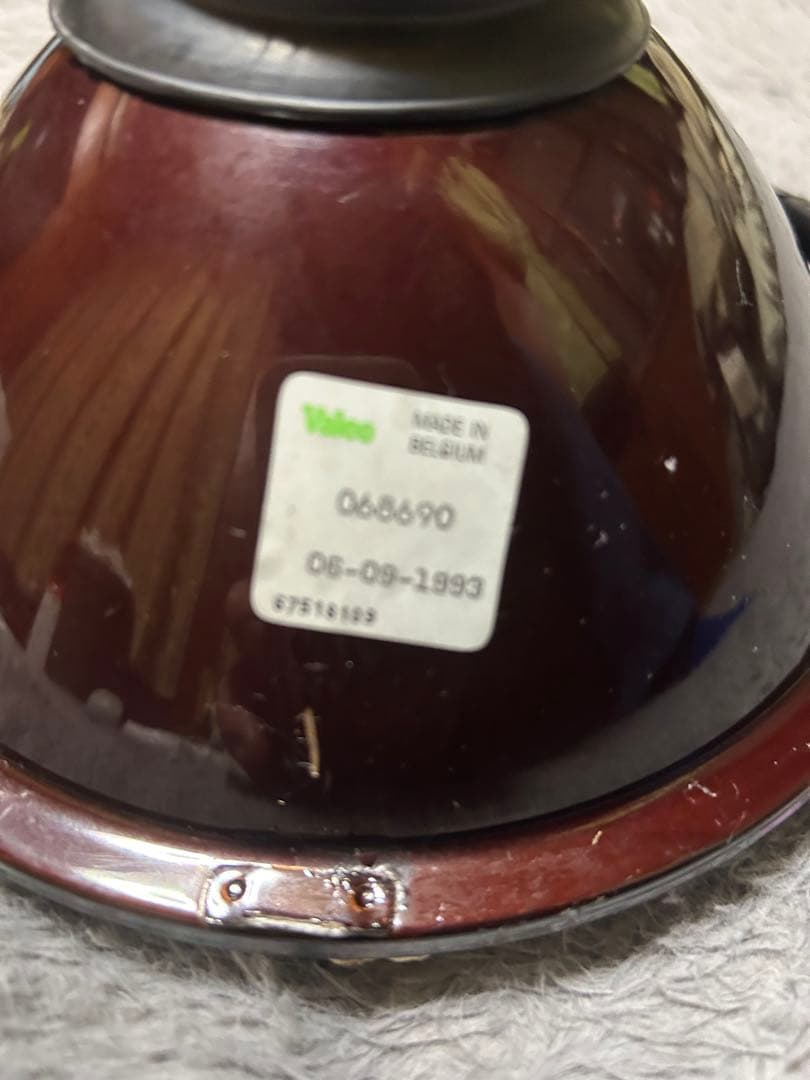 シビエ CIBIE 180mm当時物 スーパーオスカー凹み。 画像が全てです。