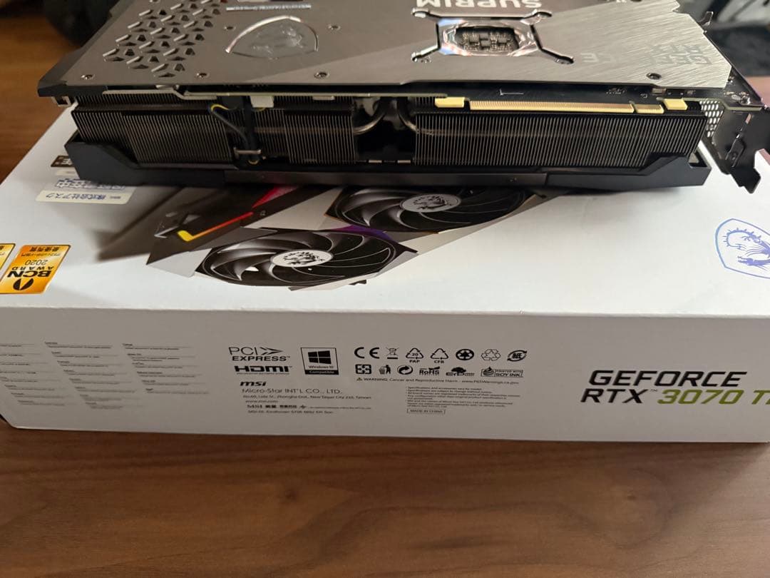 グラフィックボード・グラボ・ビデオカード MSI GeForce RTX 3070 Ti SUPRIM X