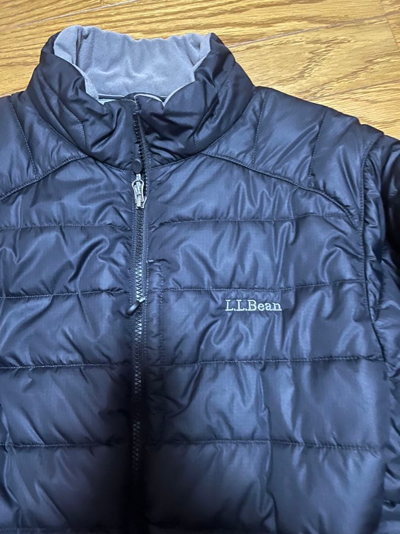 LLBean ブラックダウンジャケット