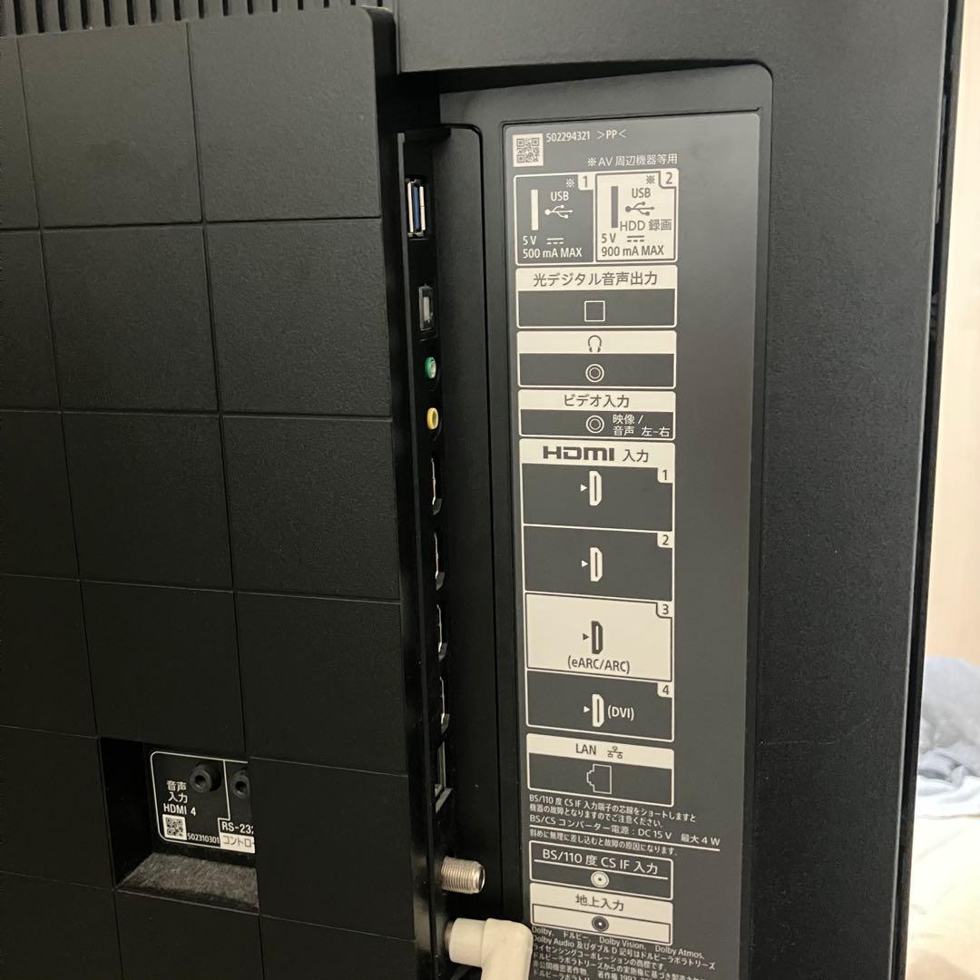 4k 液晶テレビ　KJ-43X80J 2021年モデル