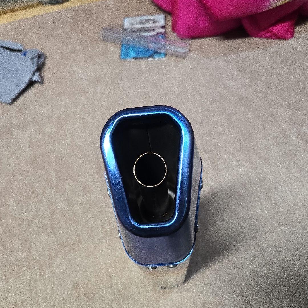 TRICK STAR イカズチマフラー　取り付けバンド付き