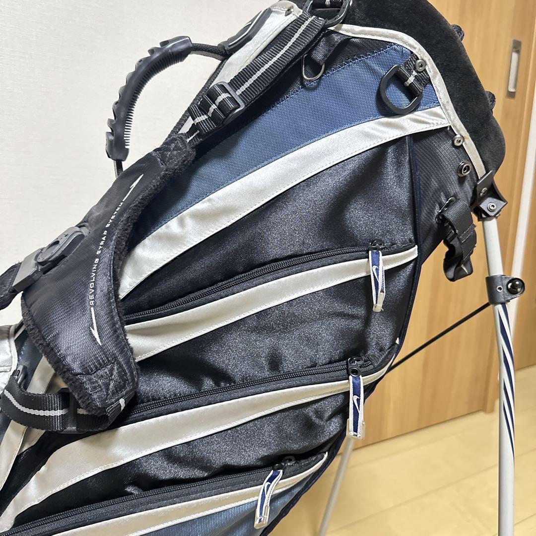 激安 廃盤品 NIKE ナイキ スタンド式 キャディバッグ 9型 軽量
