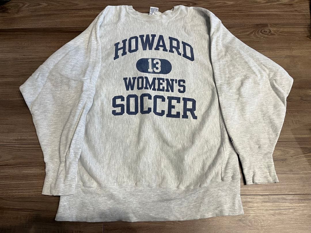 90's Champion reverse weave 染み込み4段 カプセル