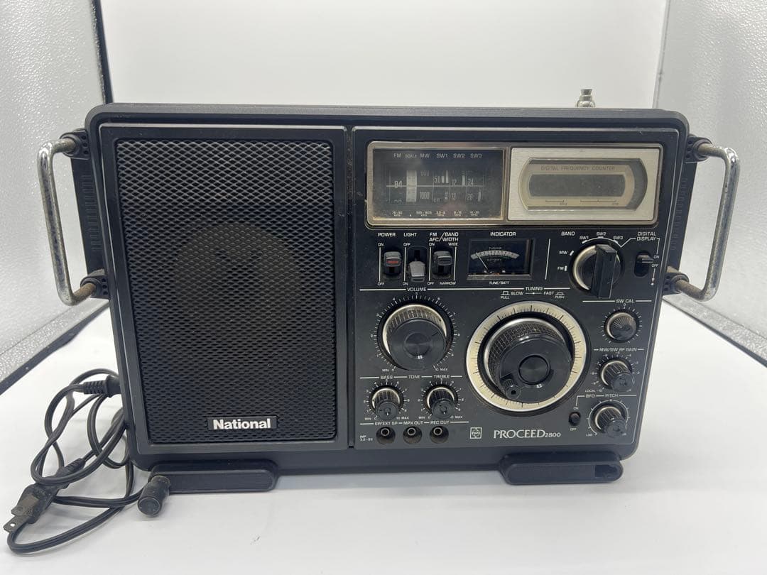 ナショナル ラジオ プロシード【RF-2800】通電確認のみ ジャンク品