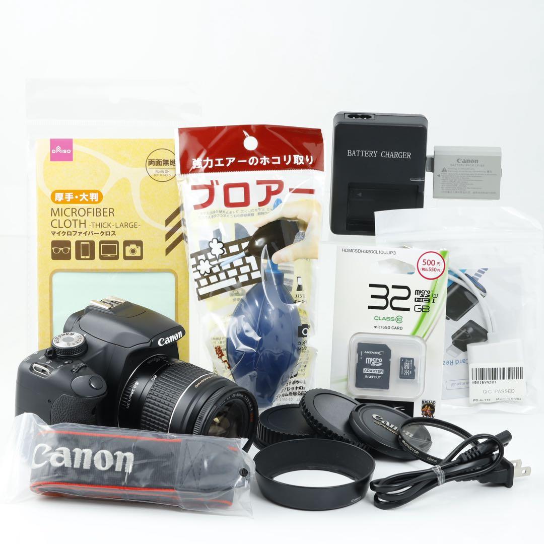 180★ 初心者 デジタル一眼レフ Canon キヤノン EOS kiss x3