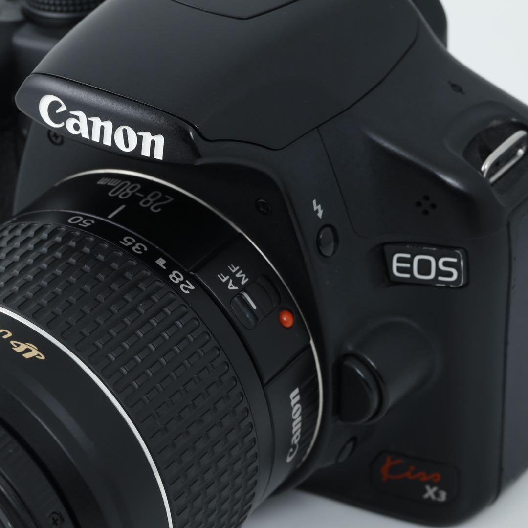 180★ 初心者 デジタル一眼レフ Canon キヤノン EOS kiss x3