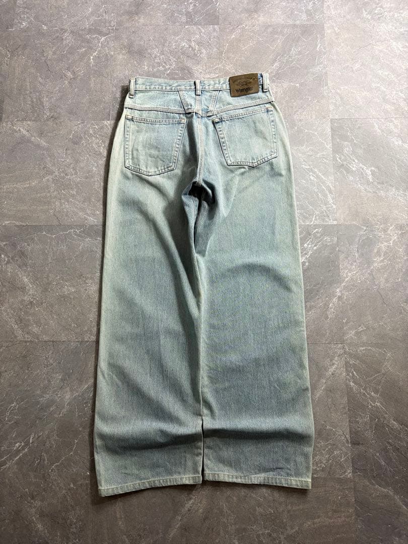 パンツ 90s Wrangler modern basic wide jeans W31